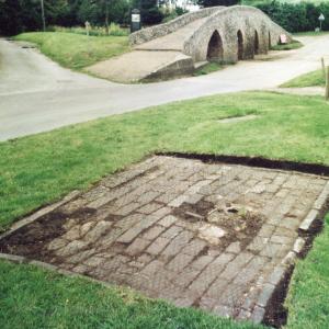 2005 Village Green old village pump under renovation245