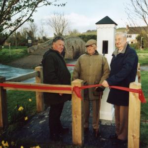 2005 Village Green restored old village pump is unviel 1