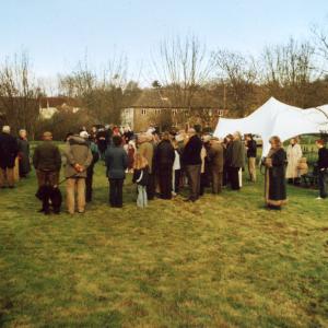 2005 Village Green restored old village pump unvieling r