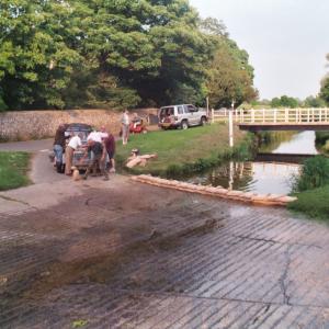 2007 Church Ford preparing for the Cork Race