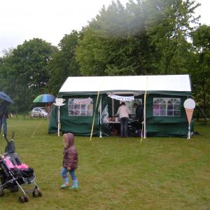 2008 25th May Fun day tombola cake tea coffee tent