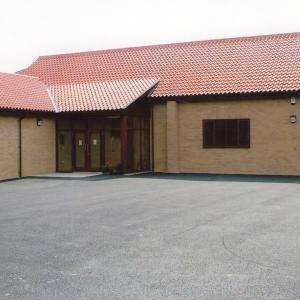 2009 Old hall demolished and building of the new hall 7