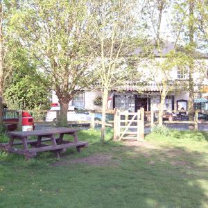 2010 30 04 New safety gate and picnic table playing field