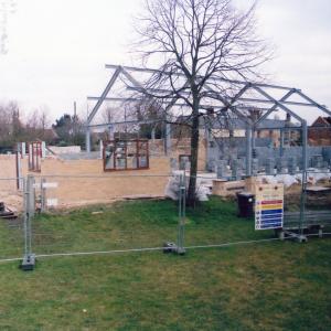 2010 Moulton Suffolk UK. The third Village Hall being 1