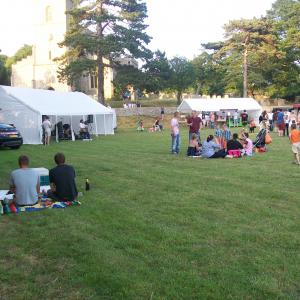 2013 06 07Dove House Close Moulton Rock im the Meadow 1