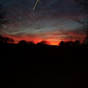 2013 07 12 Brookside Moulton Sunset over French Hall