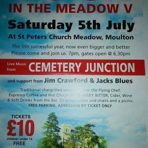 2014 Rock in the Meadow poster