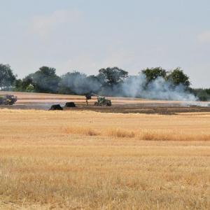 2018 25 07 Farm fire at Moulton Manor Farm 2