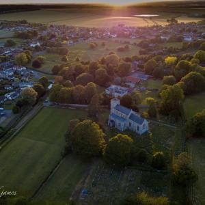 2019 06 06 South Moulton from Richards James drone 1
