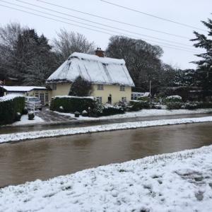 2020 05 12 first snow and floods 3