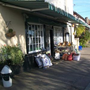 2020 07 04 Village Shop tables removed.