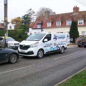 2020 20 11 The Street Darren Smith delivers fish in the village every Firday 1