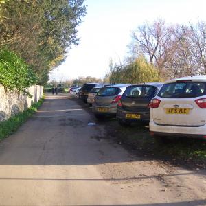 2020 22 11 Brookside Moulton walks very popular during lock down 1