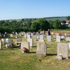 2020 24 05 New established graveyard St Peters Moulton