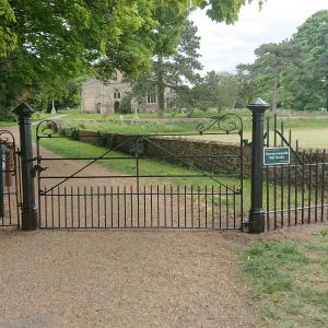 2020 June Chuch Gates painted Moulton.