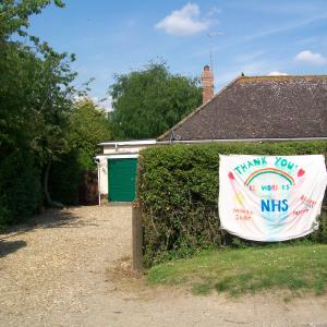 2020 May NHS thank you banner.