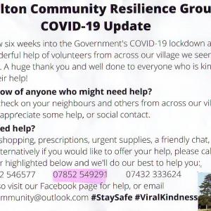 2020 May cards delivered to each household.