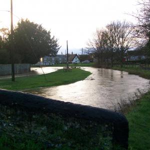 2021 01 01 Moulton in flood 2