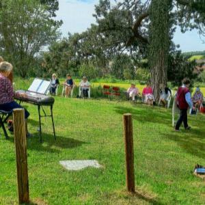 2021 06 06 Open air service at St Peters