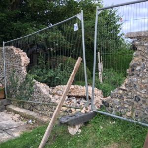 2021 12 07 Flint Wall at Cross roads 3