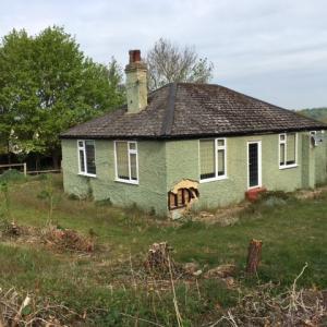 2021 14 05 Amento beside the Church Gazeley Rd footpath due for demolison 1