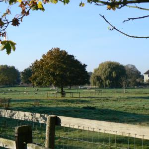Oct 2007 French Hall Meadow looking towards Moulton Hall