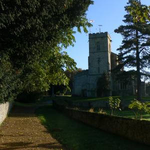 Oct 2007 Sain Peters front access.